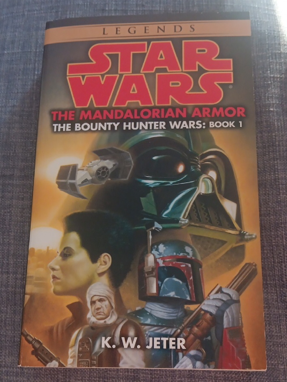 Star Wars Paperback with Red Logo and Multicolored Cover Art